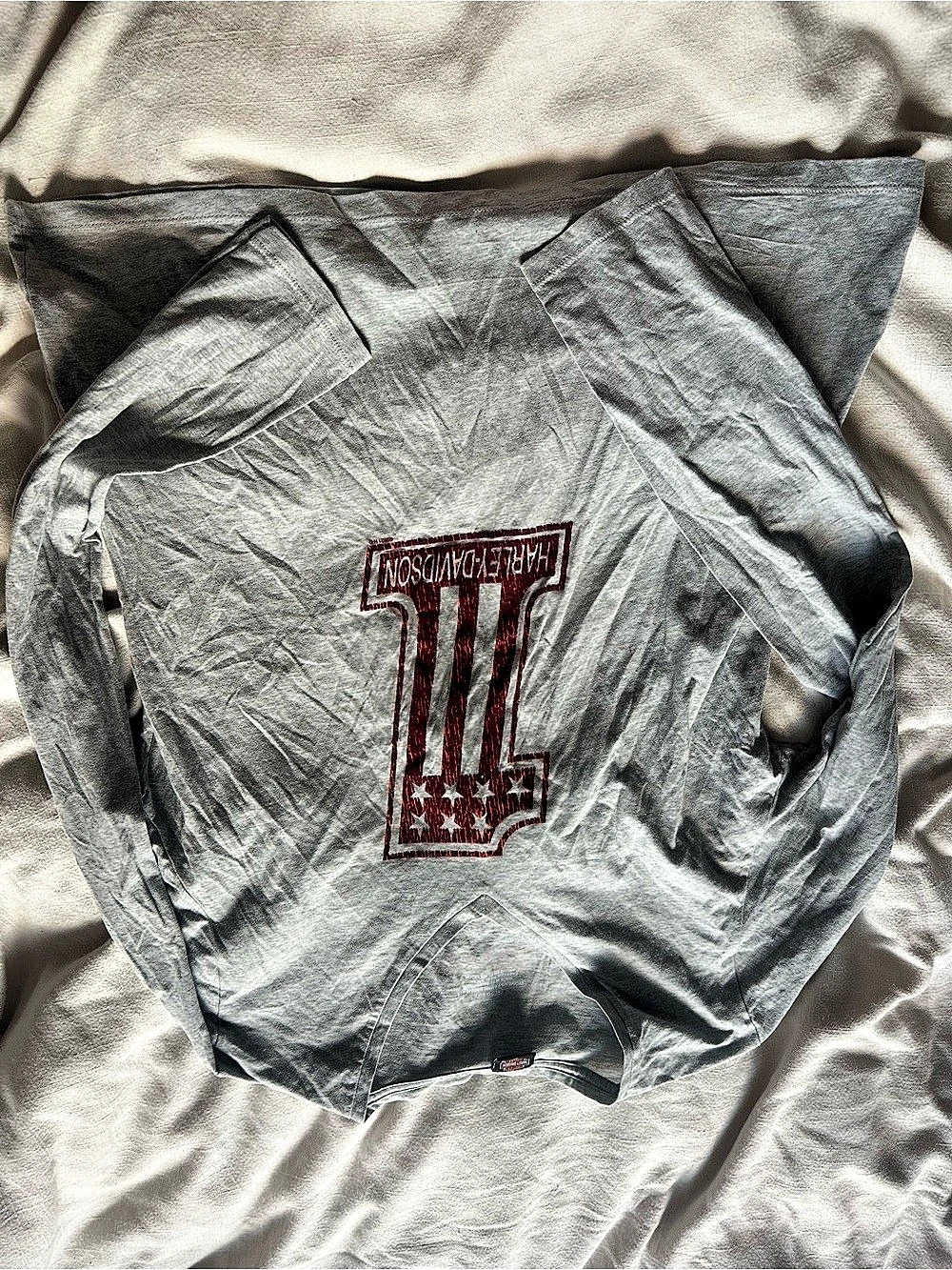 Harley-Davidson Graphic Short Sleeve Tee Gray XL